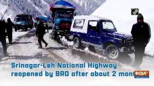 	Srinagar-Leh National Highway reopened by BRO after about 2 months