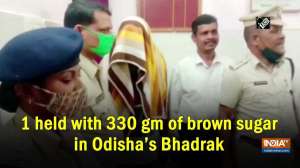 1 held with 330 gm of brown sugar in Odisha's Bhadrak
