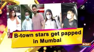 B-town stars get papped in Mumbai
