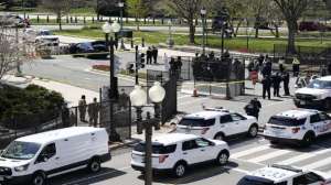 US Capitol Hill on lockdown after car hits complex barricade