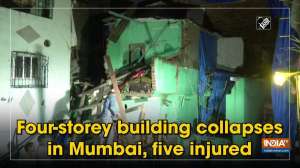 Four-storey building collapses in Mumbai, five injured