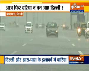 Heavy rain in Delhi-NCR, traffic jam in many areas