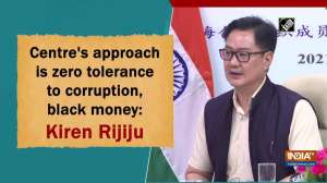 Centre's approach is zero tolerance to corruption, black money: Kiren Rijiju