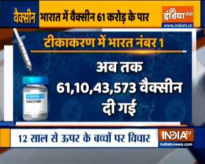 Covid-19 Vaccination: India administered over 61 crore vaccine doses