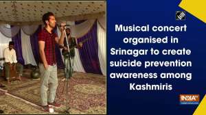 Musical concert organised in Srinagar to create suicide prevention awareness among Kashmiris	
