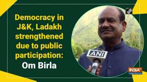 Democracy in JandK, Ladakh strengthened due to public participation: Om Birla