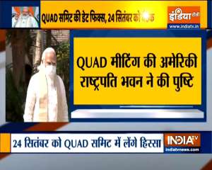 PM Modi to attend Quad Summit at White House on September 24